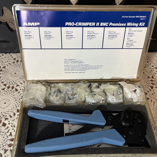 Nuovo amp pro crimper bnc - ii,