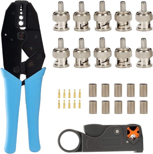 Kit attrezzi crimpatura - kit, bnc