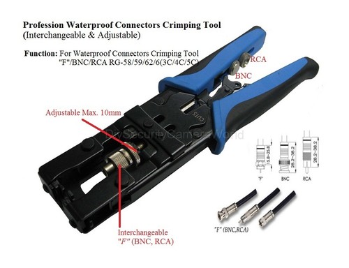 Crimpatrice per cavi utensile